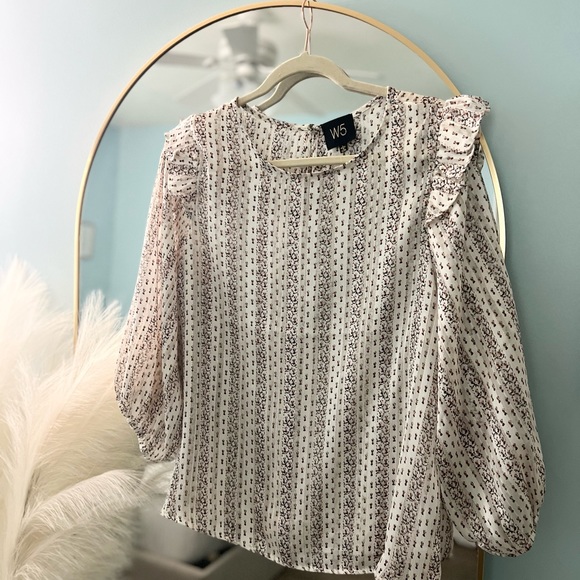 W5 Sheer Blouse - Picture 2 of 2